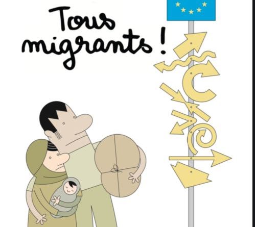 « Tous Migrants » : Exposition Cartooning for Peace – prêt 2023/2024